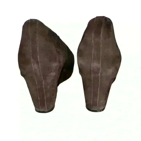 Sacha London Virgo Hidden Wedge Platform Ankle Booties Womens Size 8.5. Brown - Picture 8 of 12